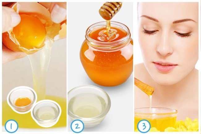 Egg and Honey Facial Mask