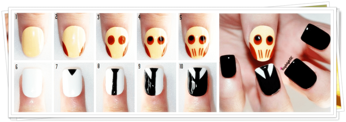 tutorial__doctor_who_nail_art___the_cute_silence_by_kayleighoc-d5iwdki